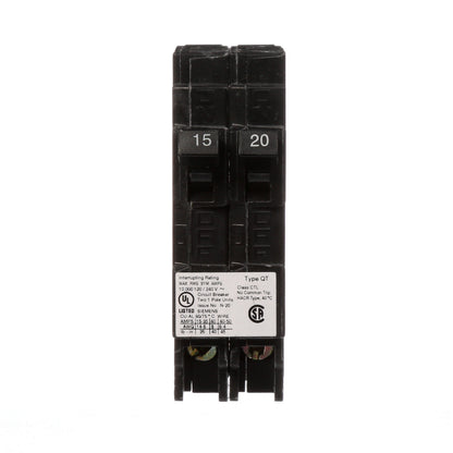 Siemens Q1520 Circuit Breaker | 120V 20A 1P Plug-In 10kA@240V Q Series