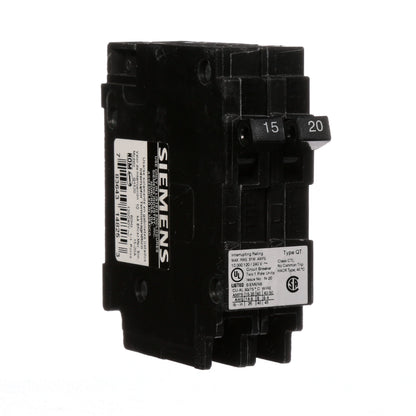 Siemens Q1520 Circuit Breaker | 120V 20A 1P Plug-In 10kA@240V Q Series
