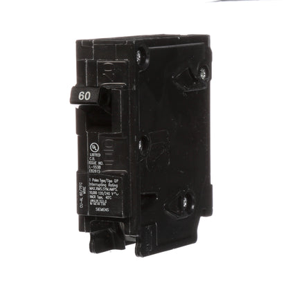 Siemens Q160 Circuit Breaker | 120V 60A 1P 10kA@120V Plug-In Q Series