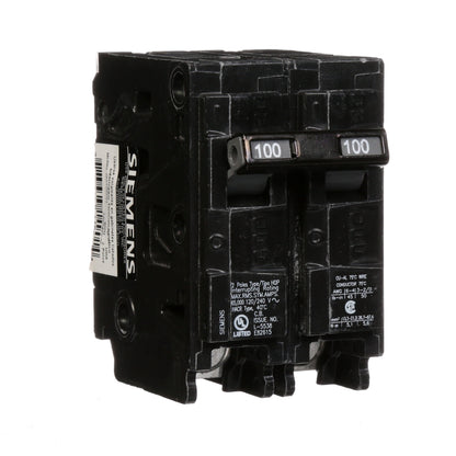 Siemens Q2100HH Circuit Breaker | 240V 100A 2P 65kA@240V Q Series
