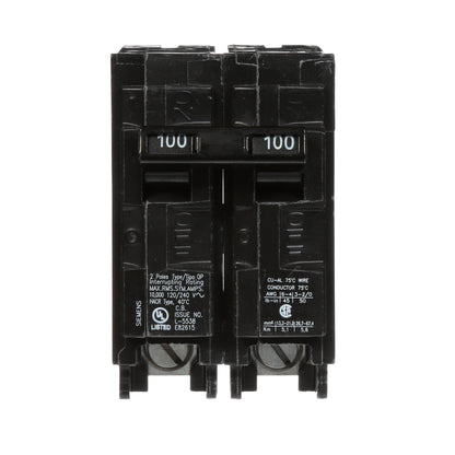 Siemens Q2100 Circuit Breaker | 120/240VAC 100A 2P 10kA@240V Q Series