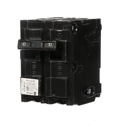 Siemens Q210 Circuit Breaker | 240V 10A 2P Plug-In 10kA@240V Q Series