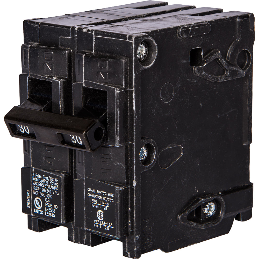 Siemens Q2125H00S01 Circuit Breaker | 240V 125A 2P 22kA@240V Plug-In