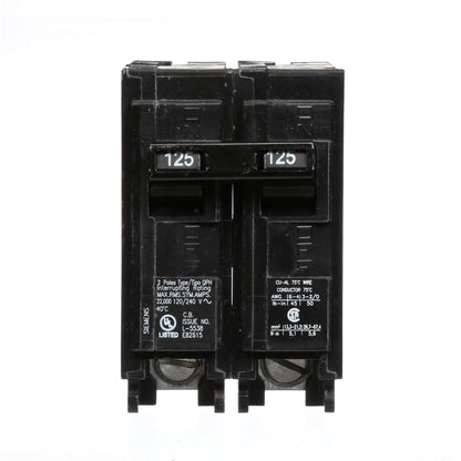 Siemens Q2125H Circuit Breaker | Q Series QPH 240V 125A