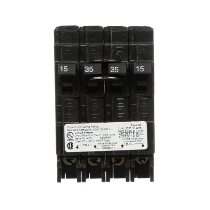 Siemens Q21535CT Circuit Breaker | 240V 35A 2P 10kA@240V Plug-In Q Series