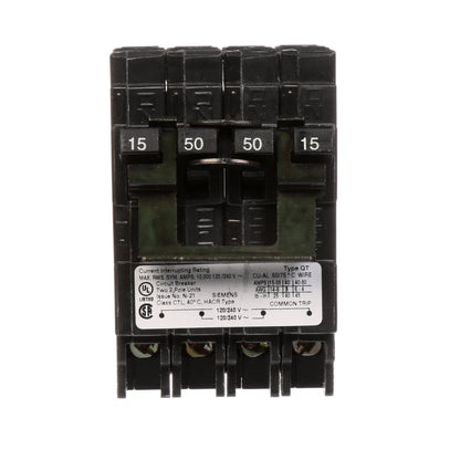 Siemens Q21550CT2 Circuit Breaker | 240V 50A 2P 10kA@240V Plug-In Q Series