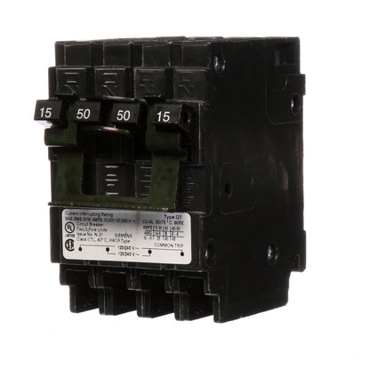 Siemens Q21550CT2 Circuit Breaker | 240V 50A 2P 10kA@240V Plug-In Q Series