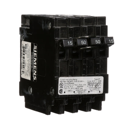 Siemens Q21550CT Circuit Breaker | 240V 50A 2P 10kA@240V Plug-In Q Series