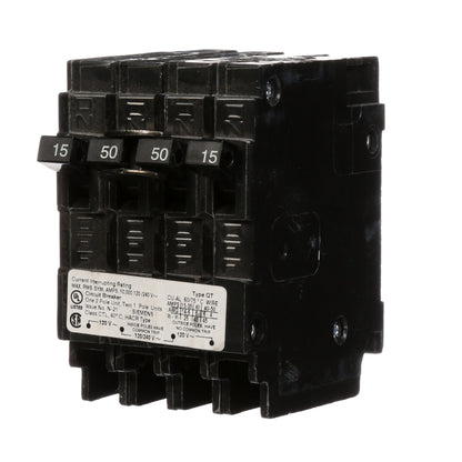 Siemens Q21550CT Circuit Breaker | 240V 50A 2P 10kA@240V Plug-In Q Series