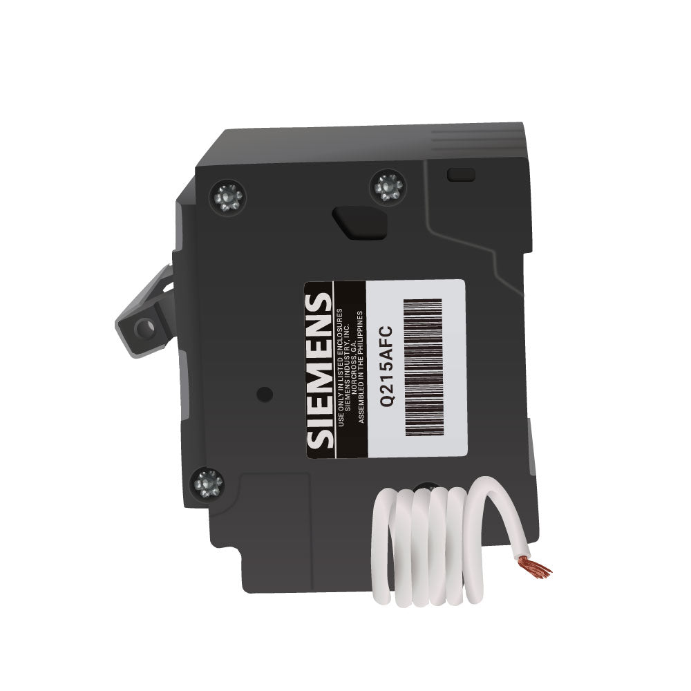 Siemens Q215AFC Circuit Breaker | 240V 15A 2P 10kA@240V Plug-In Q Series