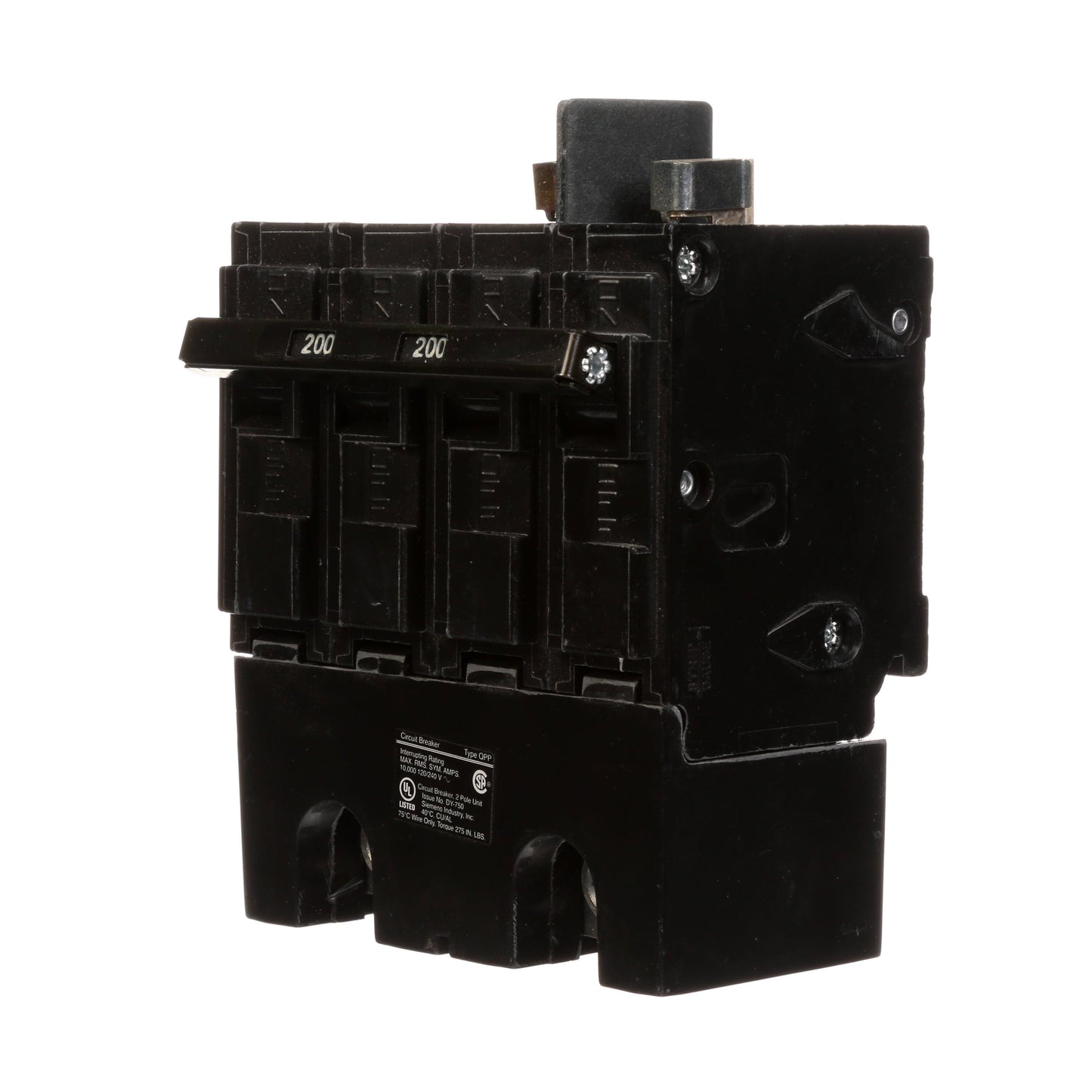 Siemens Q2200B Circuit Breaker | 240V 200A 2P 10kA@240V Plug-In Q Series