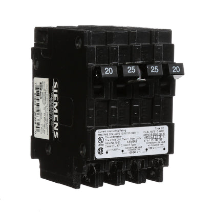 Siemens Q22025CT Circuit Breaker | 240V 25A 2P 10kA@240V Plug-In Q Series