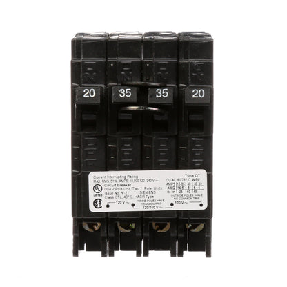 Siemens Q22035CT Circuit Breaker | Q Series QT 240V 35A