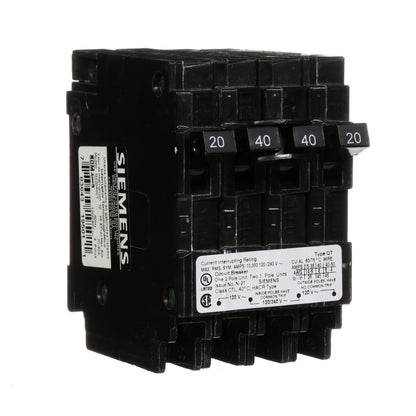 Siemens Q22040CT Circuit Breaker | 240V 40A 2P 10kA@240V Plug-In Q Series