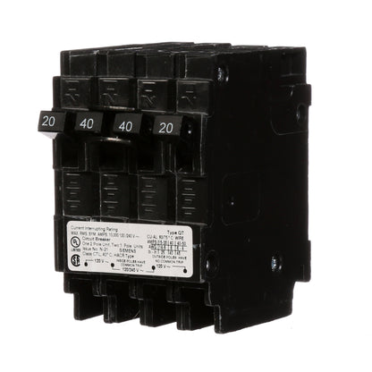 Siemens Q22040CT Circuit Breaker | 240V 40A 2P 10kA@240V Plug-In Q Series