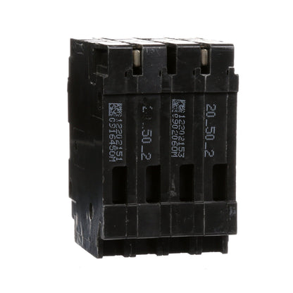Siemens Q22050CT2 Circuit Breaker | 240V 50A 2P 10kA@240V Plug-In Q Series