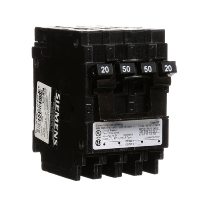 Siemens Q22050CT2 Circuit Breaker | 240V 50A 2P 10kA@240V Plug-In Q Series
