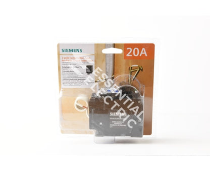 Siemens Q220AFC Circuit Breaker | 240V 20A 2P Plug-In 10kA@240V Q Series