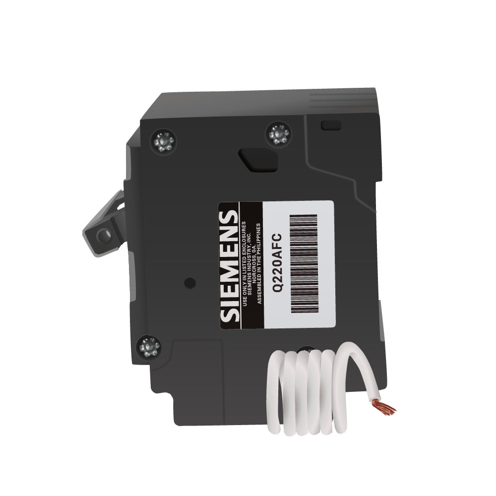 Siemens Q220AFC Circuit Breaker | 240V 20A 2P Plug-In 10kA@240V Q Series