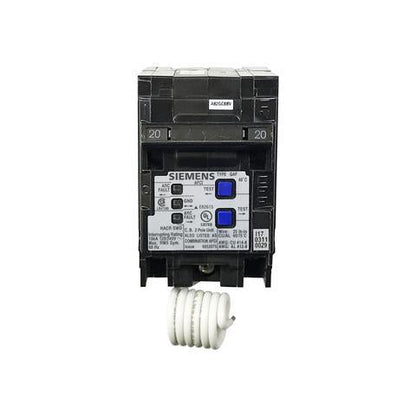Siemens Q220AFC Circuit Breaker | 240V 20A 2P Plug-In 10kA@240V Q Series