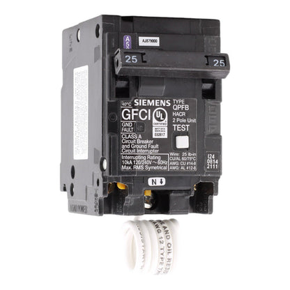 Siemens Q225GF Circuit Breaker | 120/240V 1 Phase Molded Case