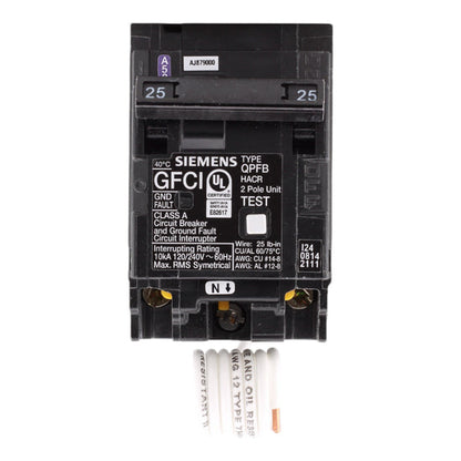 Siemens Q225GF Circuit Breaker | 120/240V 1 Phase Molded Case