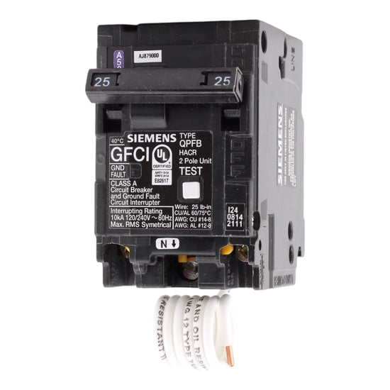 Siemens Q225GF Circuit Breaker | 120/240V 1 Phase Molded Case