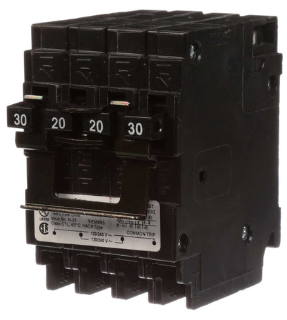 Siemens Q23020CT2 Circuit Breaker | 240V 30A 2P 10kA@240V Plug-In Q Series