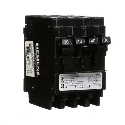 Siemens Q23040CT2 Circuit Breaker | 240V 30A 2P 10kA@240V Plug-In Q Series