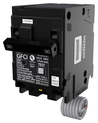 Siemens Q230GF Circuit Breaker | 240V 20A Molded Case
