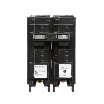Siemens Q230HH Circuit Breaker | 240V 30A 2P 65kA@240V Plug-In Q Series