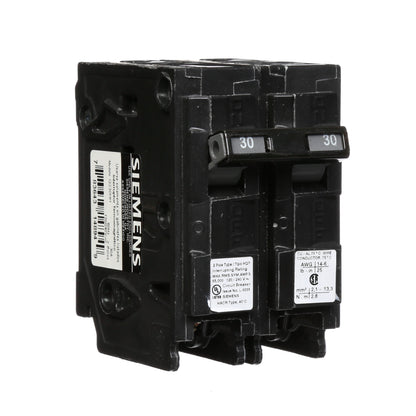 Siemens Q230HH Circuit Breaker | 240V 30A 2P 65kA@240V Plug-In Q Series