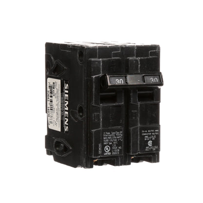 Siemens Q230 Circuit Breaker 120/240V 30A 2P 10kA@240V Plug-In Q Series
