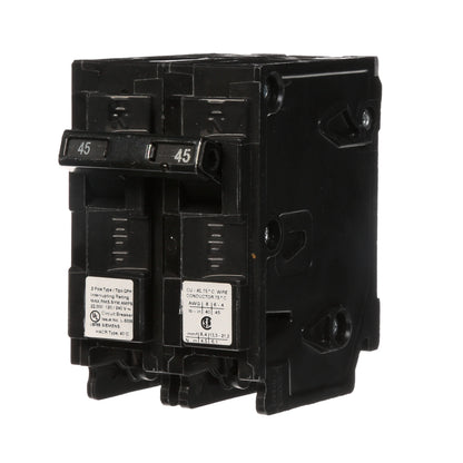 Siemens Q245H Circuit Breaker | 240V 45A 22kA@240V Plug-In Q Series