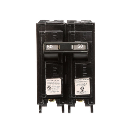 Siemens Q250HH Circuit Breaker | 240V 50A 2P 65kA@240V Plug-In Q Series