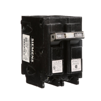 Siemens Q250HH Circuit Breaker | 240V 50A 2P 65kA@240V Plug-In Q Series