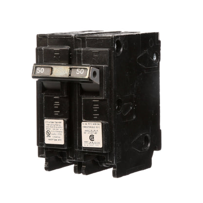 Siemens Q250HH Circuit Breaker | 240V 50A 2P 65kA@240V Plug-In Q Series