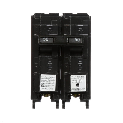 Siemens Q250H Circuit Breaker | 240V 50A 2P 22kA@240V Plug-In Q Series