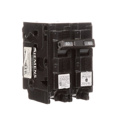 Siemens Q260HH Circuit Breaker | 240V 60A 2P 65kA@240V Plug-In Q Series