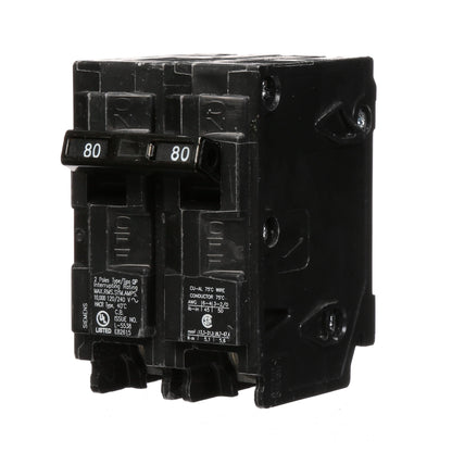 Siemens Q280 Circuit Breaker 120/240V 80A 2P 10kA@240V Plug-In Q Series