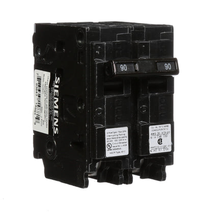Siemens Q290H Circuit Breaker | 240V 90A 2P 22kA@240V Plug-In Q Series