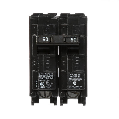 Siemens Q290 Circuit Breaker 120/240V 90A 2P 10kA@240V Plug-In Q Series