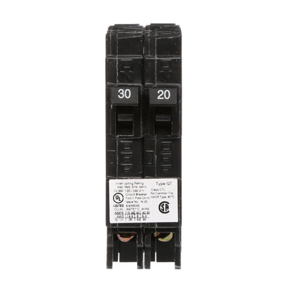 Siemens Q3020 Circuit Breaker | 240V 30A 2P 10kA@240V Plug-In Q Series