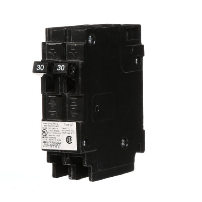 Siemens Q3030 Circuit Breaker | 240V 30A 2P 10kA@240V Plug-In Q Series