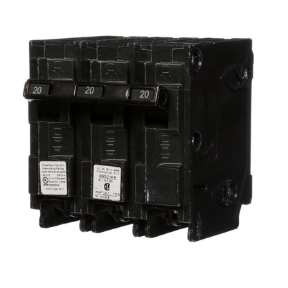 Siemens Q320H Circuit Breaker | 240V 20A 3P 22kA@240V Plug-In Q Series