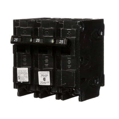 Siemens Q325 Circuit Breaker | 240V 25A 3P 10kA@240V Plug-In Q Series