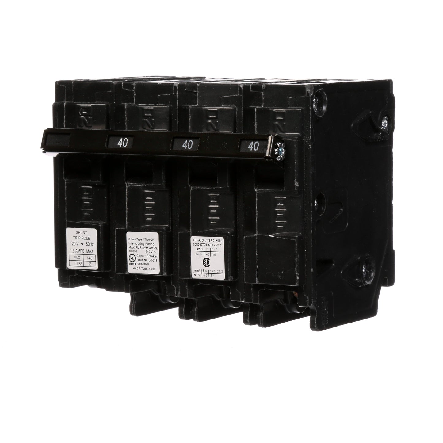 Siemens Q34000S01 Circuit Breaker | Q Series QP 240V 40A