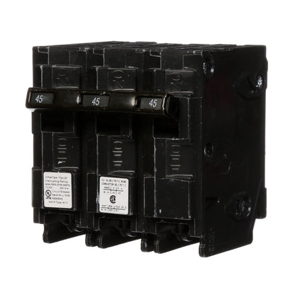 Siemens Q345 Circuit Breaker | 240V 45A 3P 10kA@240V Plug-In Q Series
