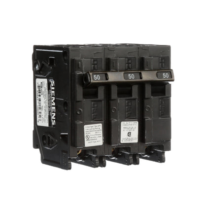 Siemens Q350H Circuit Breaker | 240V 50A 3P 22kA@240V Plug-In Q Series