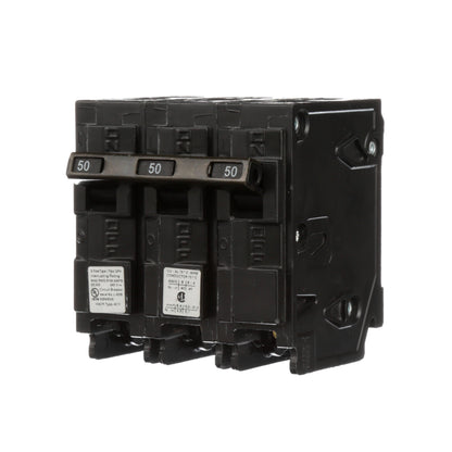Siemens Q350H Circuit Breaker | 240V 50A 3P 22kA@240V Plug-In Q Series